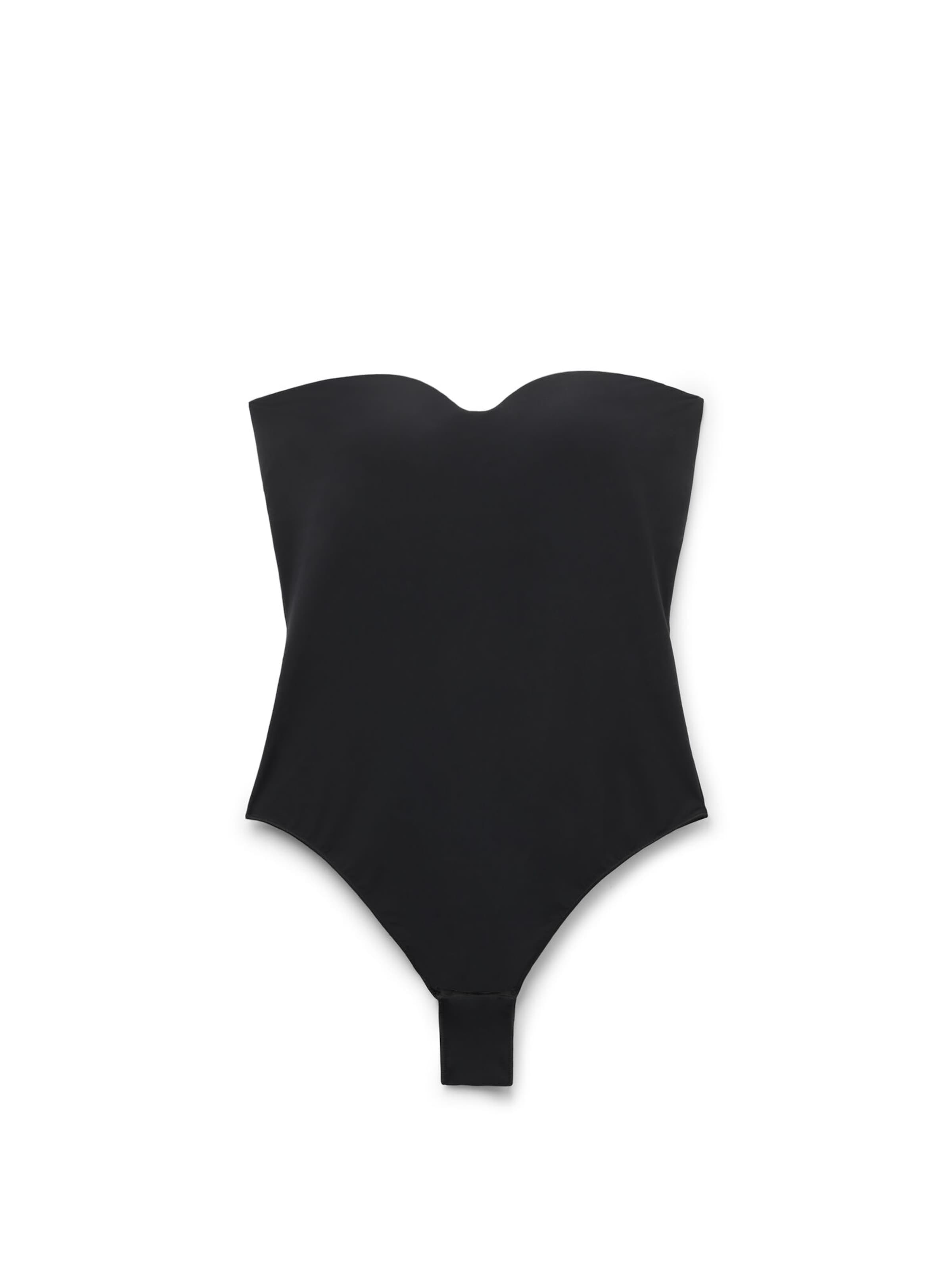 Tezenis Shirt Bodysuit in Black: front