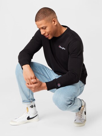 Champion Authentic Athletic Apparel Sweatshirt in Schwarz