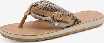 Séparateur d'orteils Tamaris en beige : devant