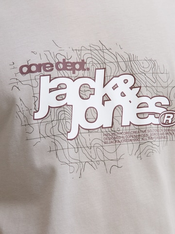 JACK & JONES Póló 'JCOGRID' - kék
