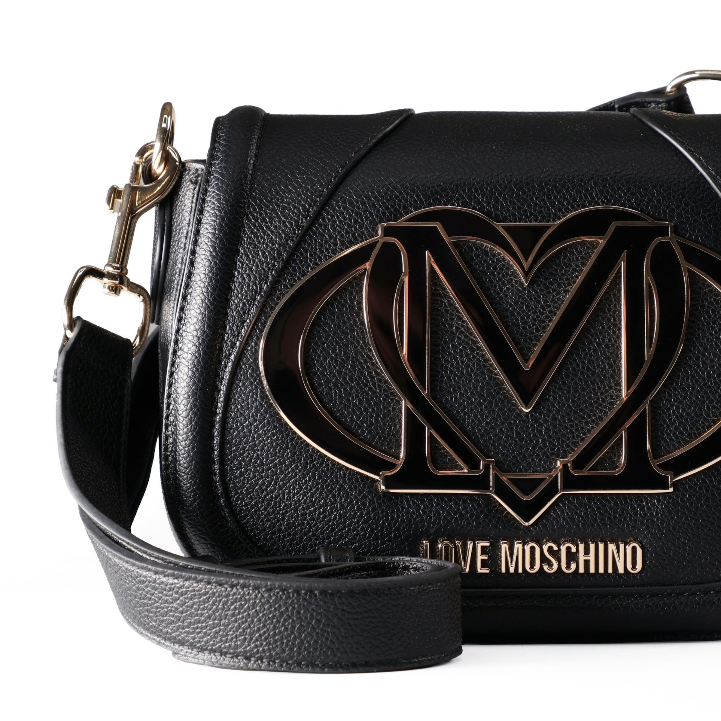 Sac à bandoulière 'Logo' Love Moschino en noir
