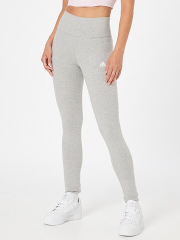 ADIDAS SPORTSWEAR Skinny Sports trousers 'Essentials' in Grey: front