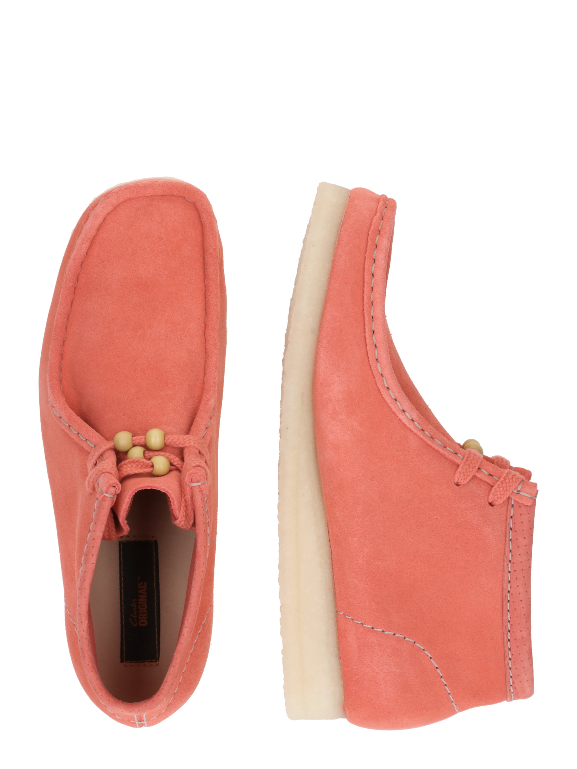 Clarks Originals Moccasin 'Wallacraft Bee' in Orange