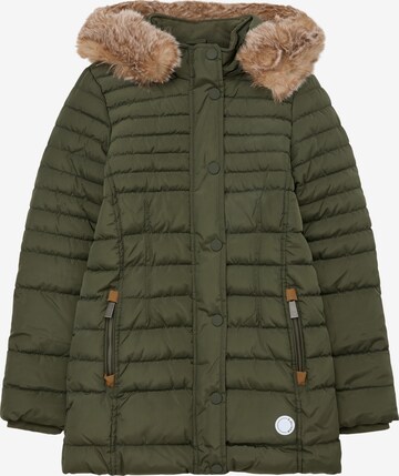 s.Oliver Coat in Green: front