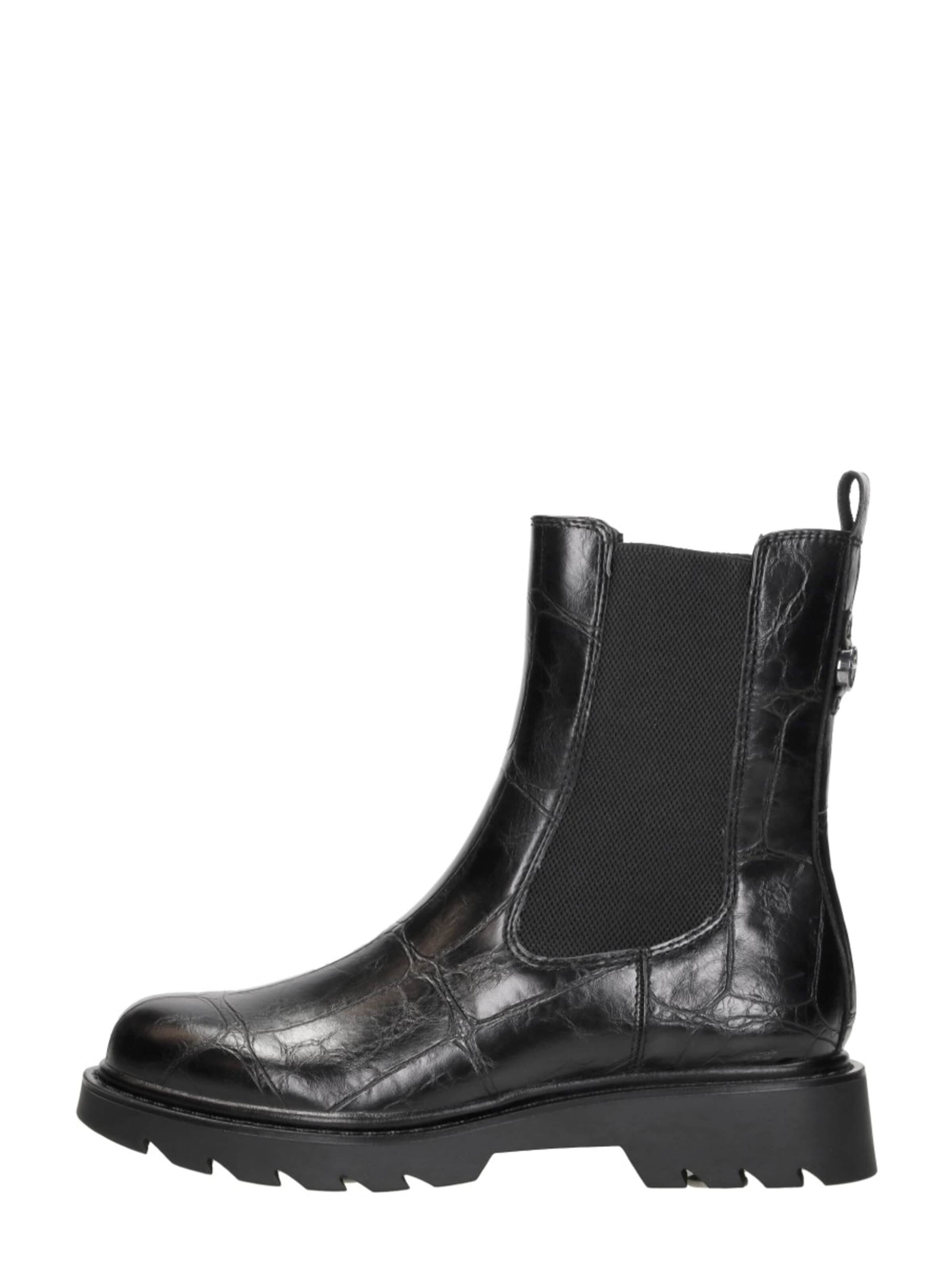 Tamaris Chelsea boots in Zwart: voorkant