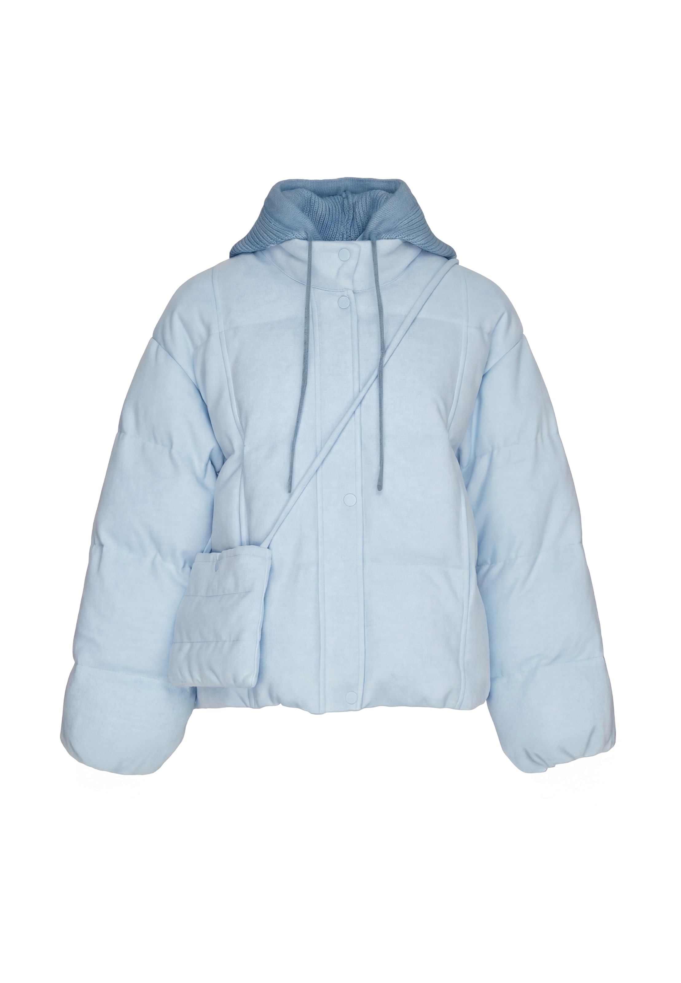 Veste d’hiver MYMO en bleu : devant