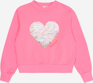 Sweat-shirt Billieblush en rose : devant