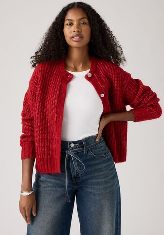 LEVI'S ® Knit Cardigan in Red: front