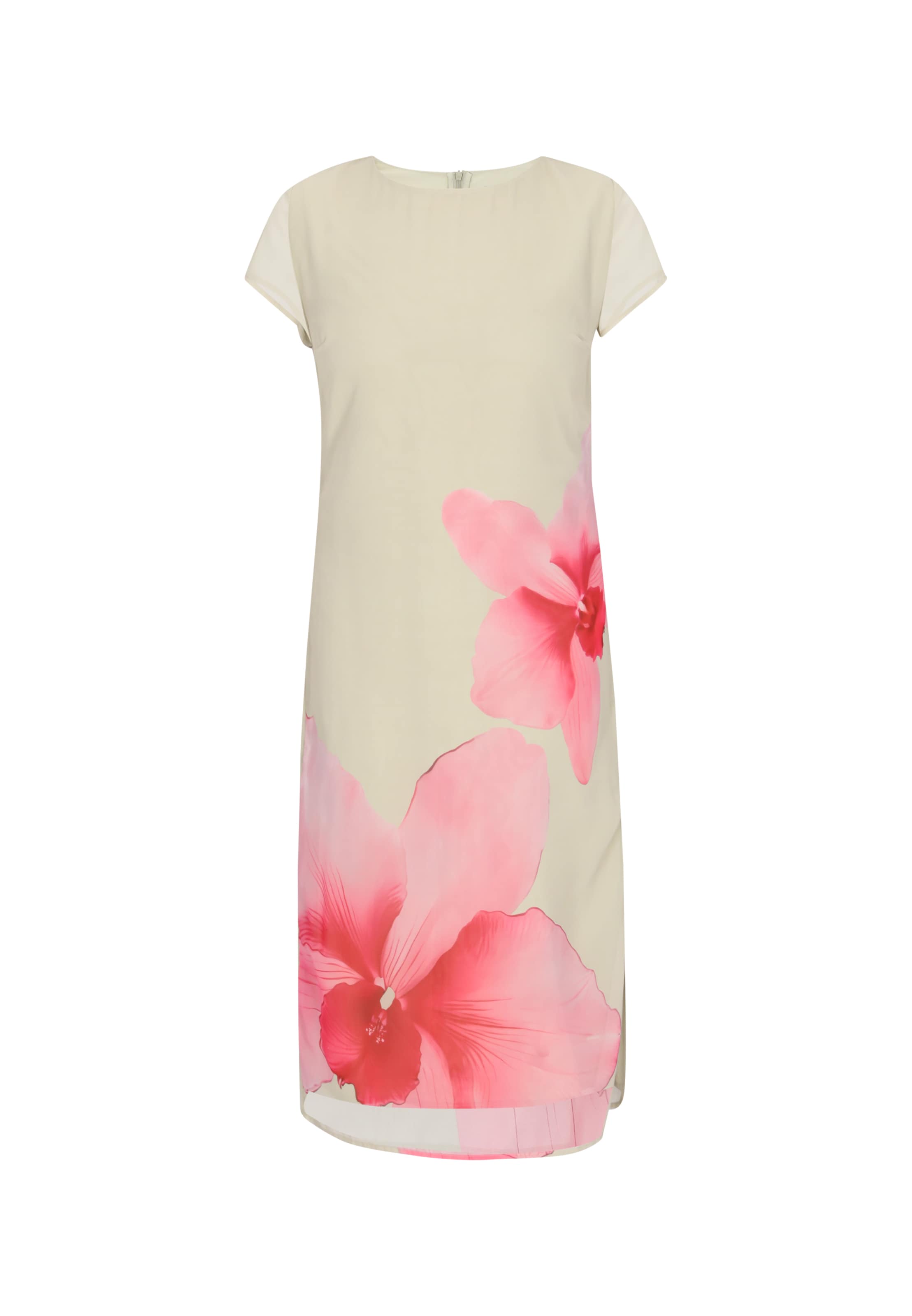 Robe Usha en beige : devant