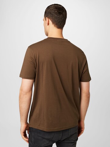 HUGO Red Bluser & t-shirts 'Dulivio' i brun