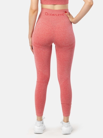 LEAFLETIC - Skinny Leggings 'Leafletic Women’s Long Length Legging' en naranja