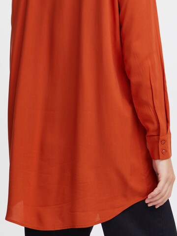 ICHI - Blusa ' MAIN' em laranja
