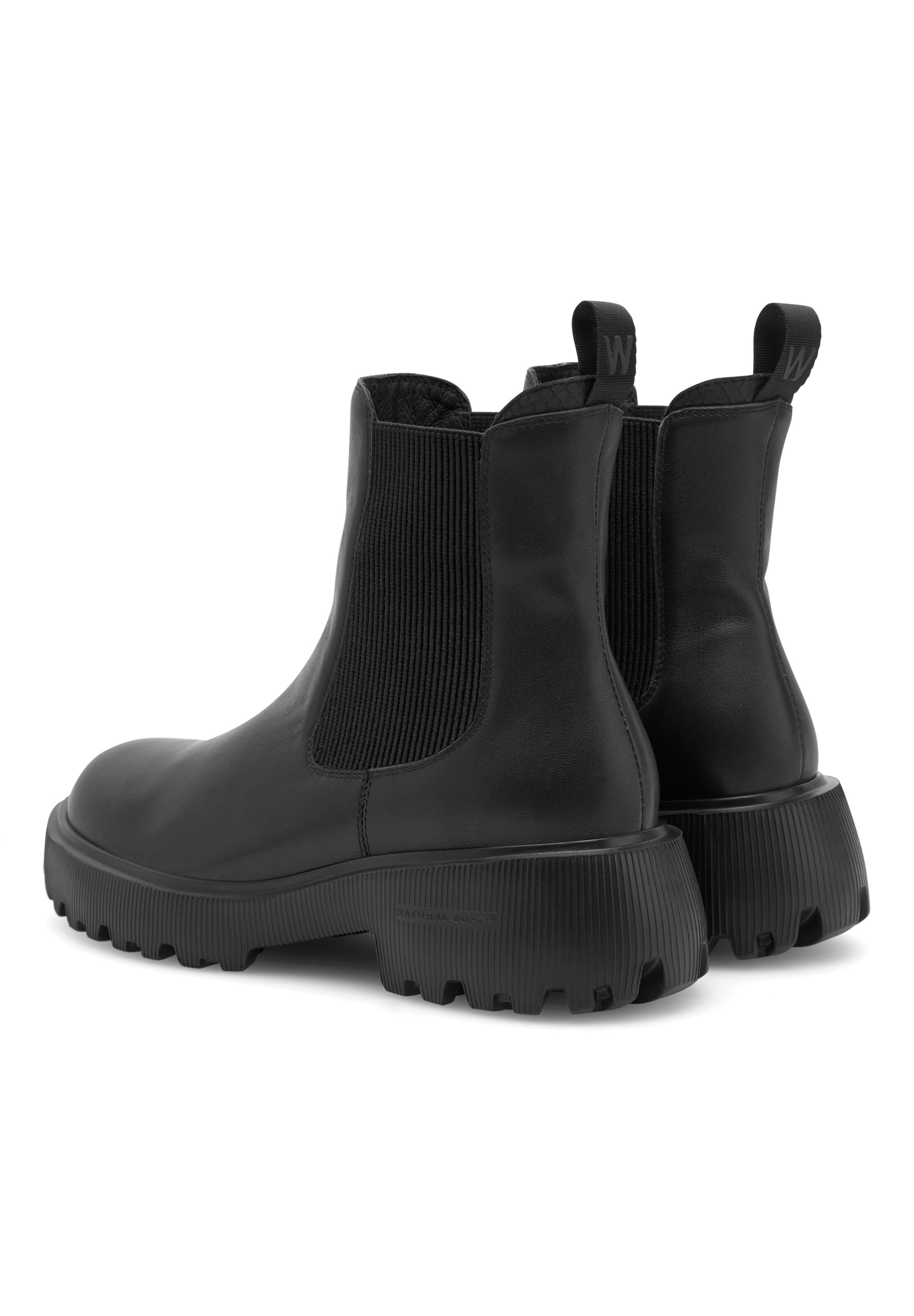 WODEN Chelsea boots 'Aya' in Zwart