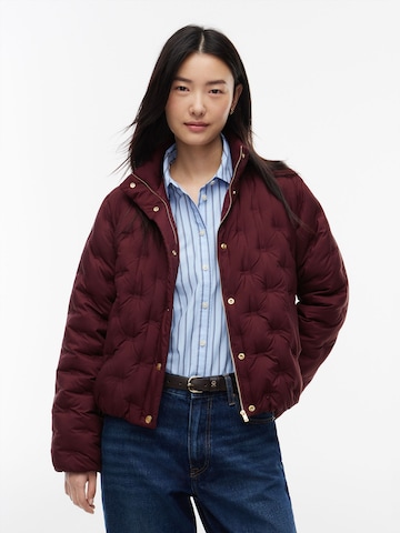 TOMMY HILFIGER Демисезонная куртка в Красный: спереди