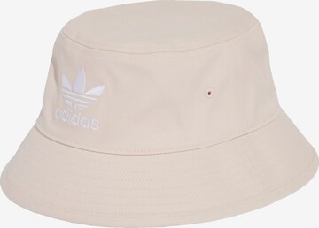 ADIDAS ORIGINALS Hatt 'Trefoil ' i rosa: framsida