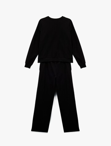 Koton Joggingpak in Zwart