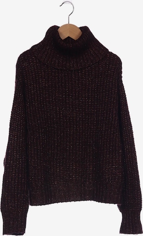 MANGO Sweater & Cardigan in M in Brown: front
