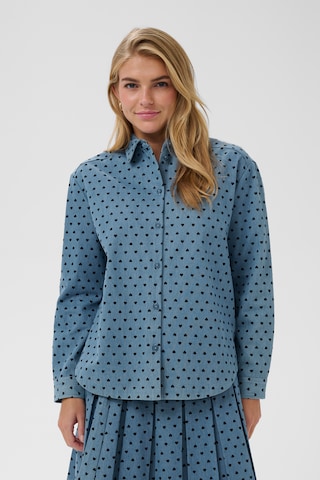 T-shirt 'PeginaSZ' SAINT TROPEZ en bleu : devant