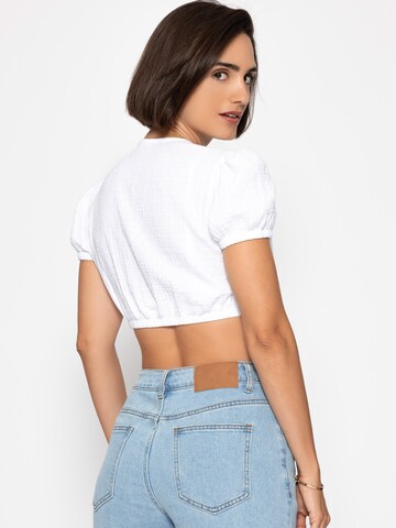 SASSYCLASSY Blouse in White
