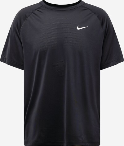 NIKE T-Shirt fonctionnel 'READY' en noir / blanc, Vue avec produit