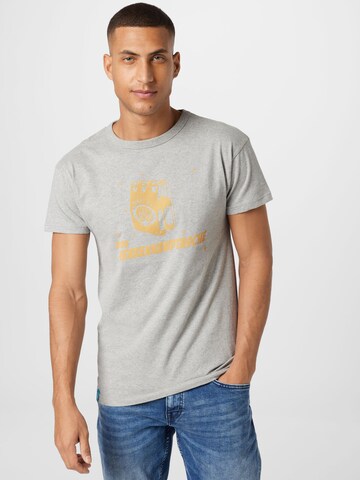 Derbe - Camiseta en gris: frente