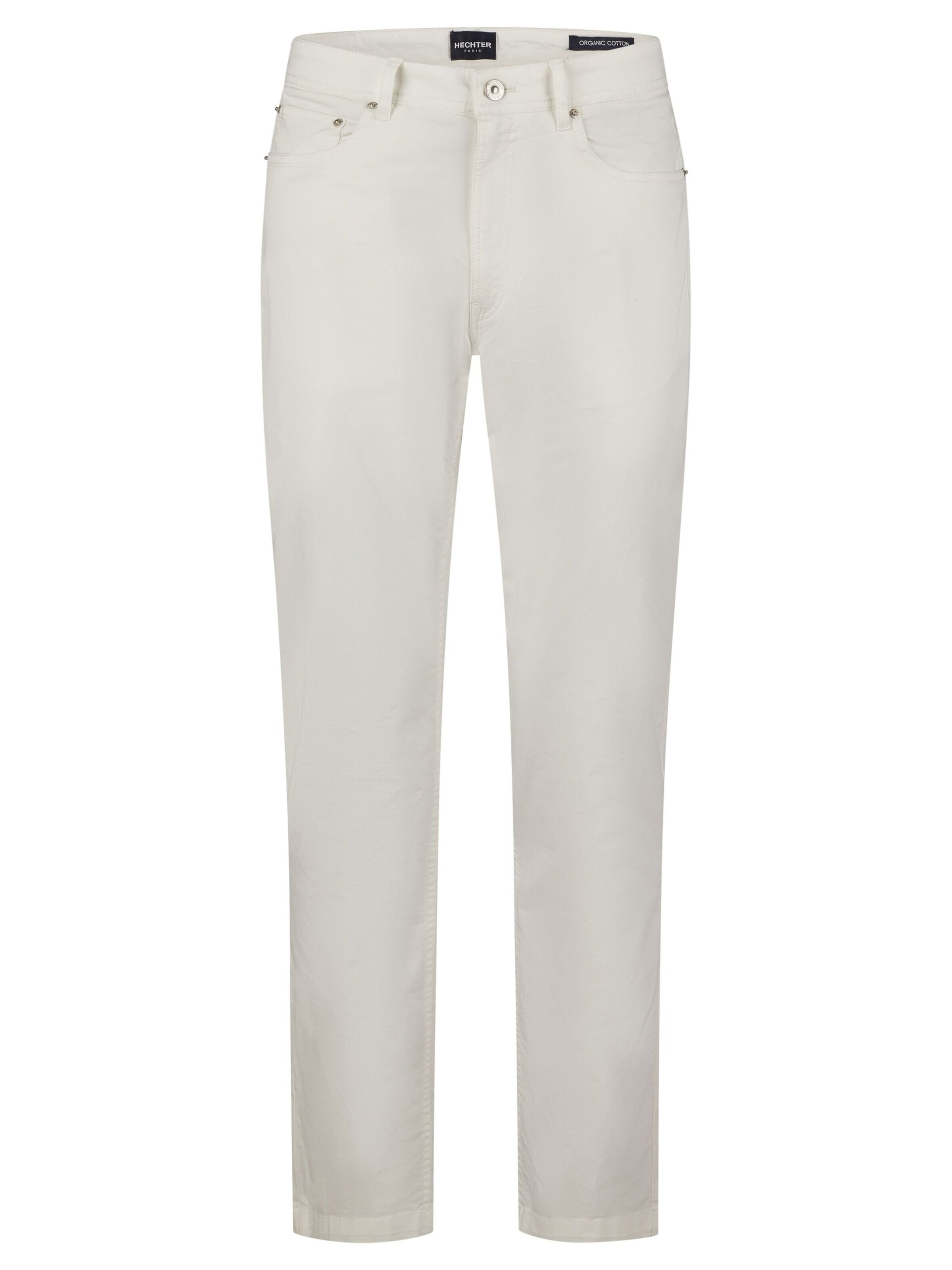 Regular Pantalon chino HECHTER PARIS en blanc : devant