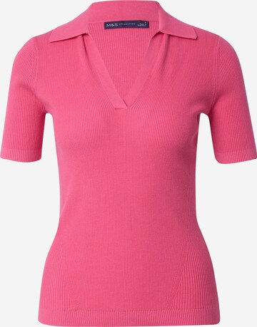 Pull-over Marks & Spencer en rose : devant