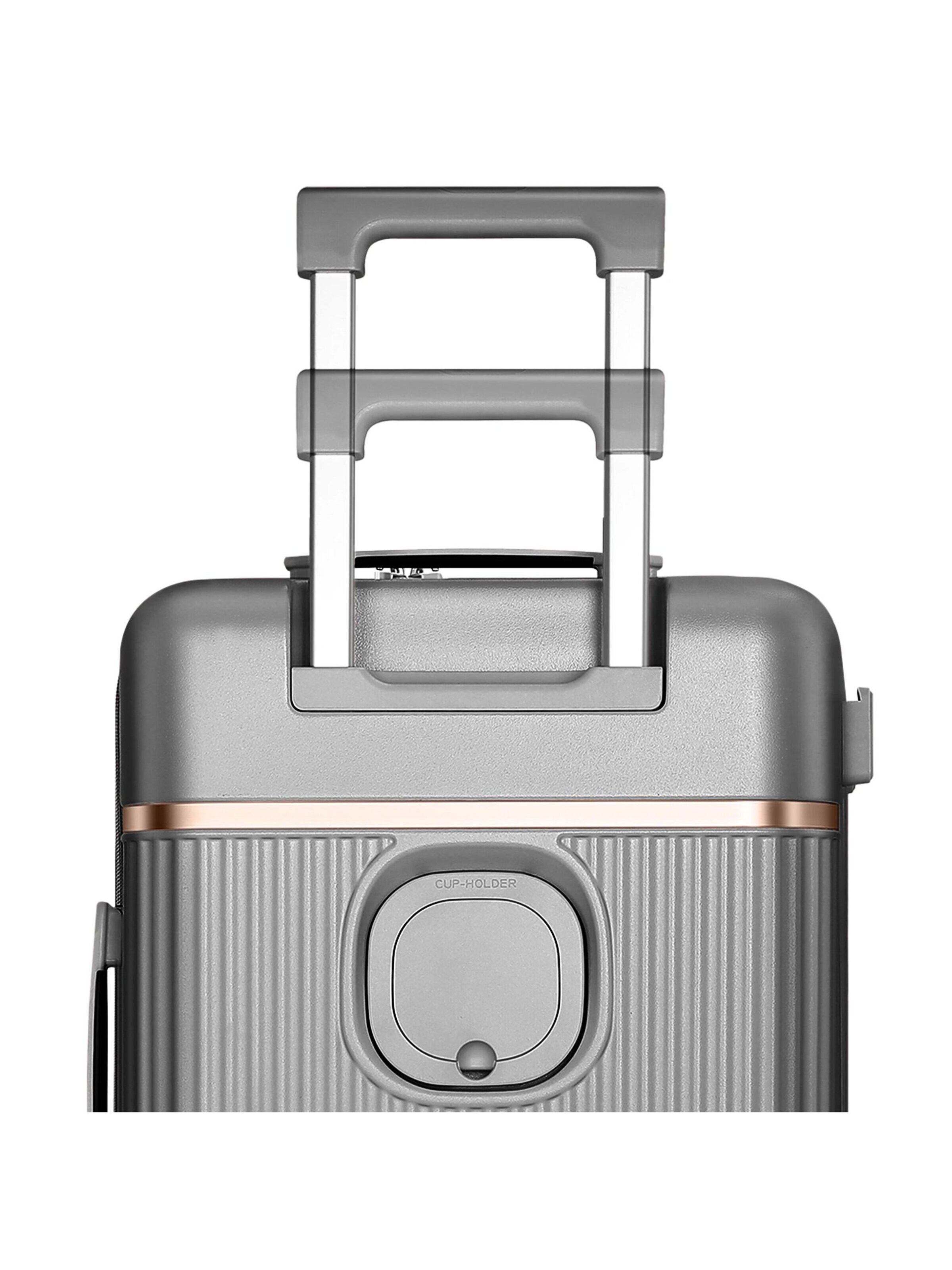 4FLY Suitcase Set in Silver