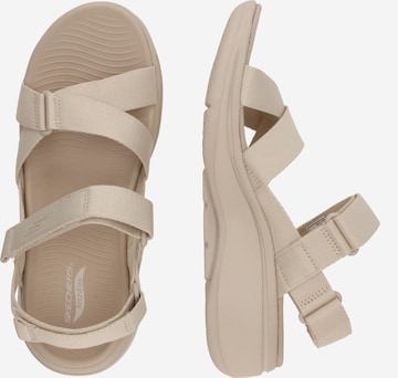 Sandalo da trekking 'GO WALK - ATTRACT' di SKECHERS in beige