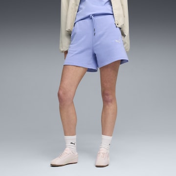 PUMA Regular Sportshorts in Lila: Vorderseite