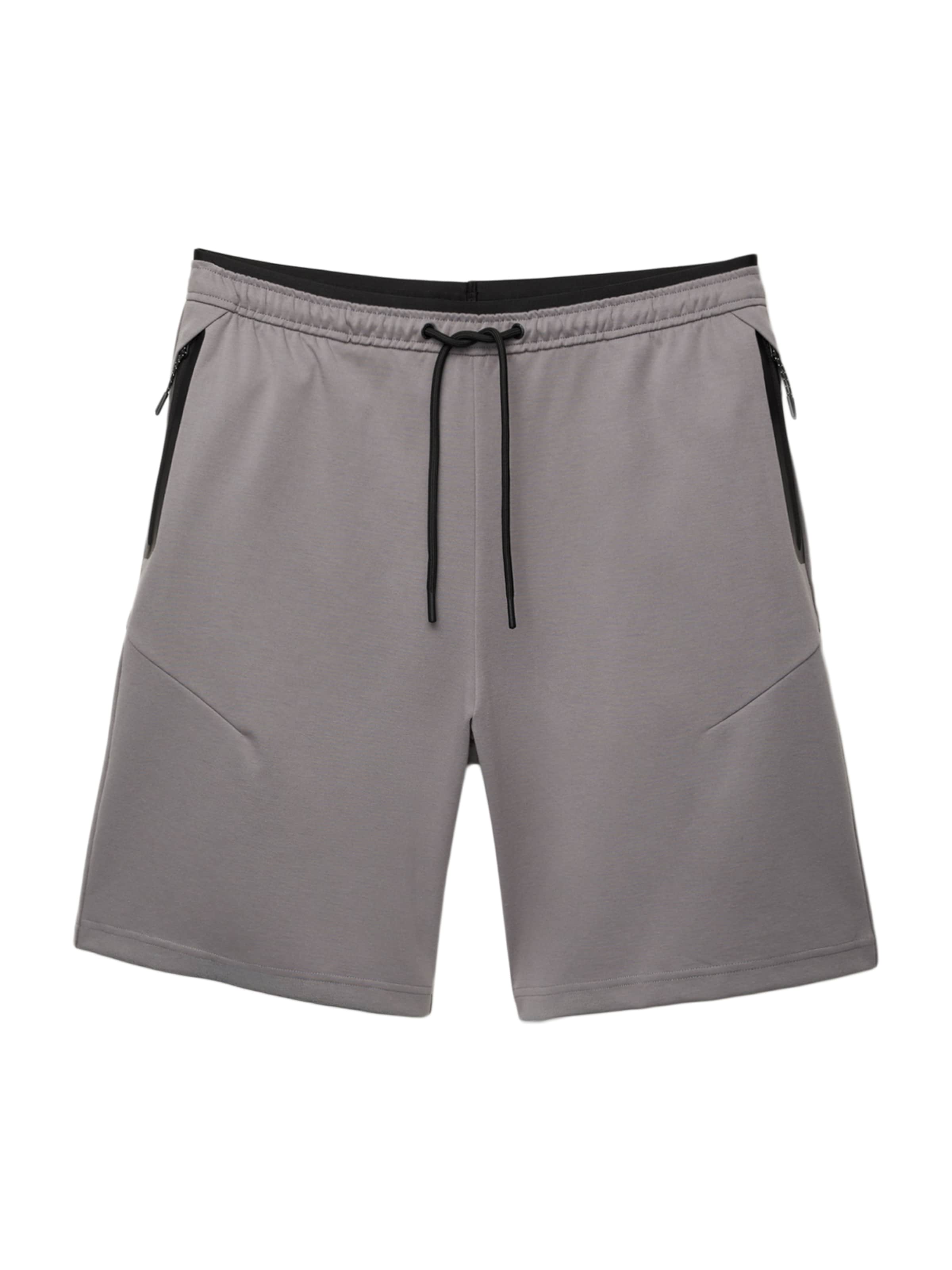 Loosefit Pantaloni di Pull&Bear in grigio: frontale