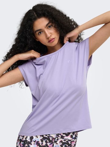 ONLY PLAY Performance Shirt 'ONPAUBREE' in Purple