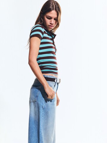 Bershka Shirt in Bruin