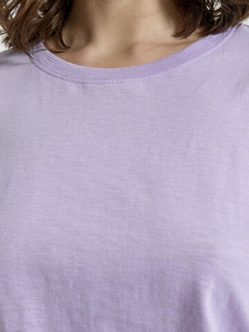 Maglietta 'Leti' di minus in lilla