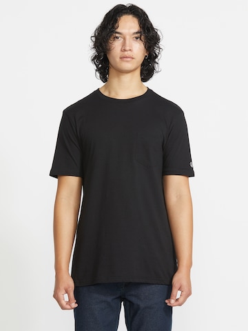Volcom Shirt in Black: front