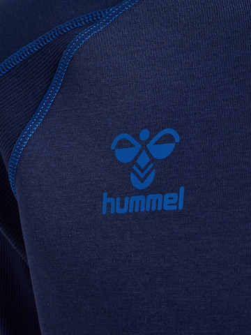 Hummel Sportsweatshirt in Blauw