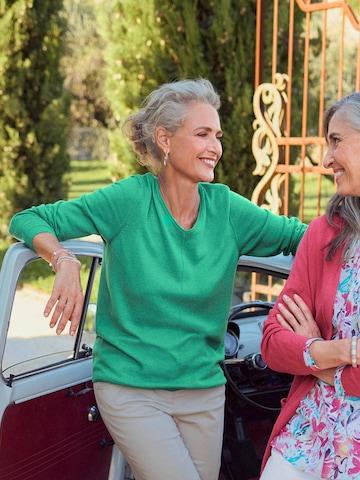 Pull-over Goldner en vert