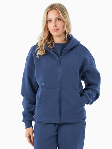Organication Sweatjacke in Blau
