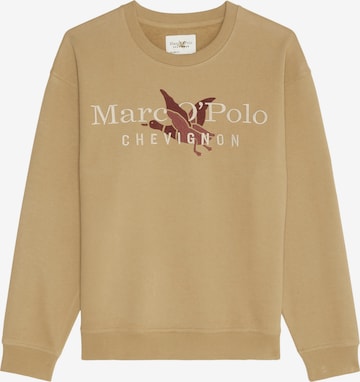 Sweat-shirt ' CHEVIGNON ' Marc O'Polo en marron : devant
