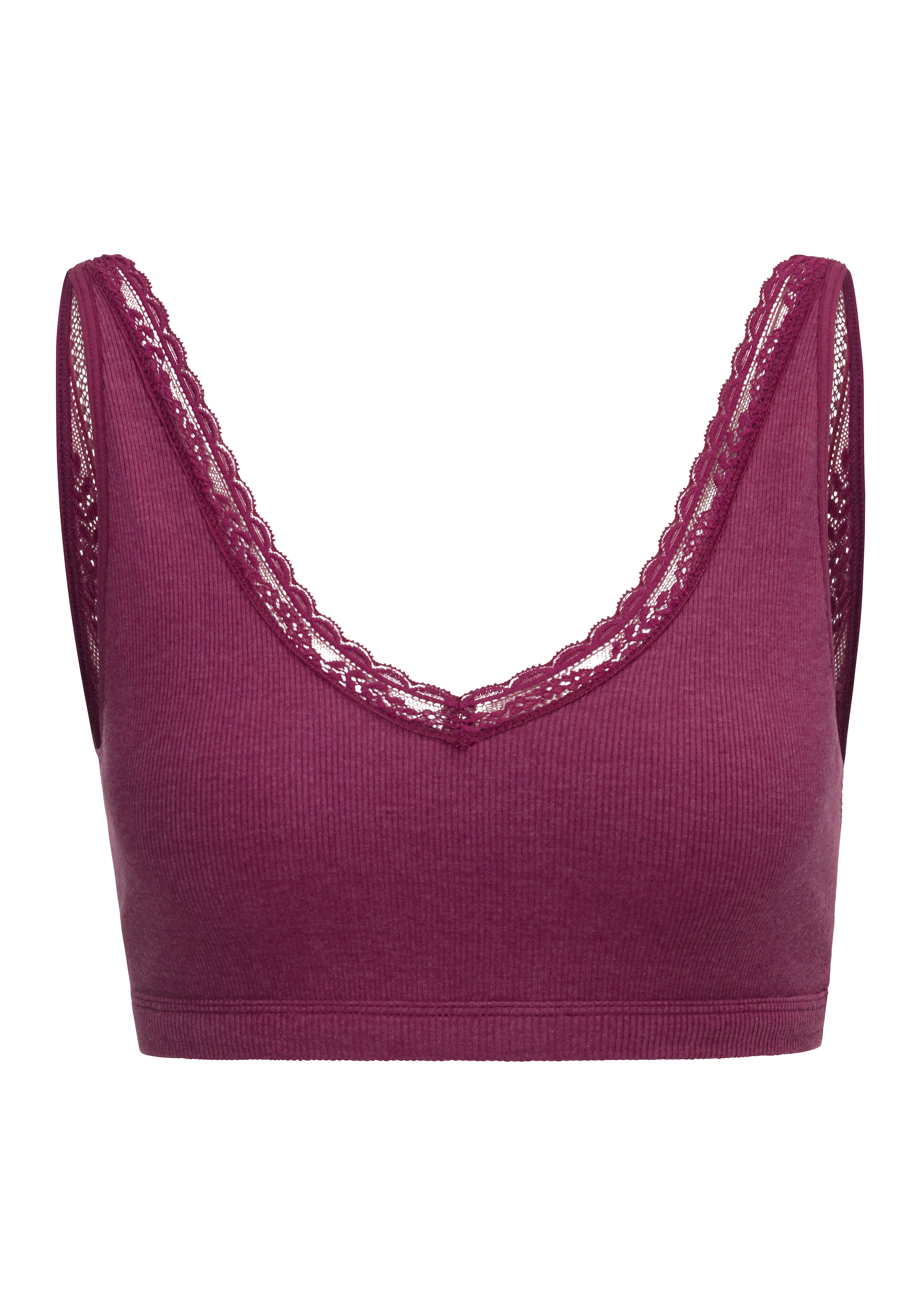 s.Oliver Bygelfri Behå i lila: framsida