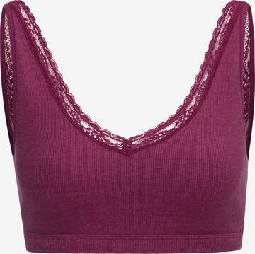 s.Oliver Bustier BH in Lila: predná strana