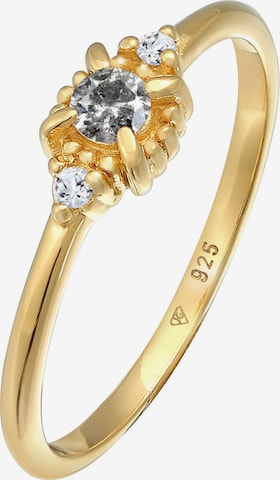 Elli DIAMONDS Ring Diamant, Edelstein Ring in Gold: predná strana