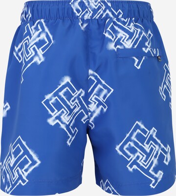 Tommy Hilfiger Underwear Plavecké šortky – modrá