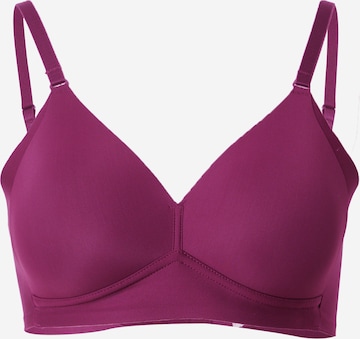 NATURANA T-shirt Bra in Purple: front