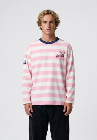 T-Shirt 'Elba' On Vacation en rose : devant