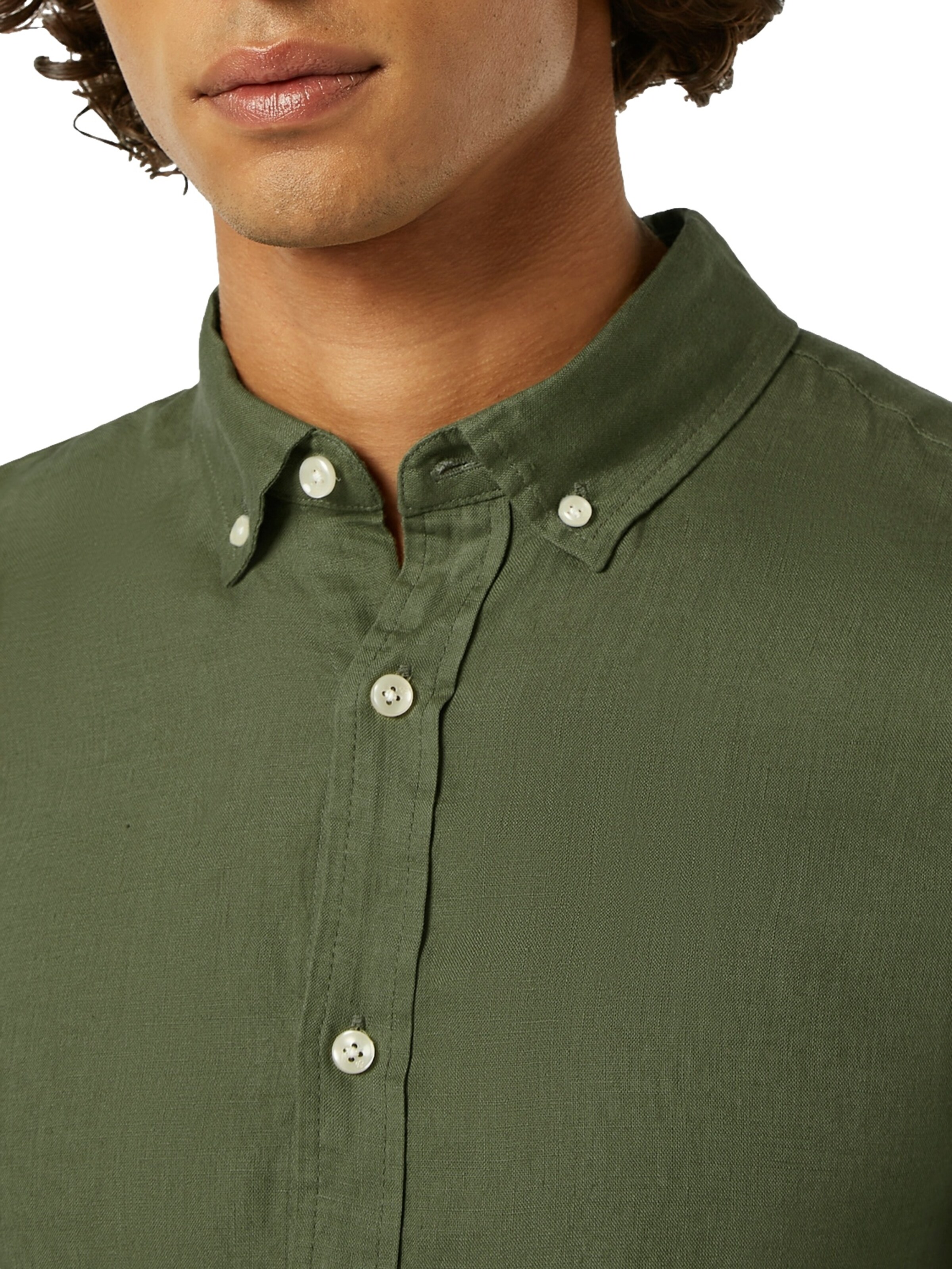 SCOTCH & SODA Regular fit Button Up Shirt in Green
