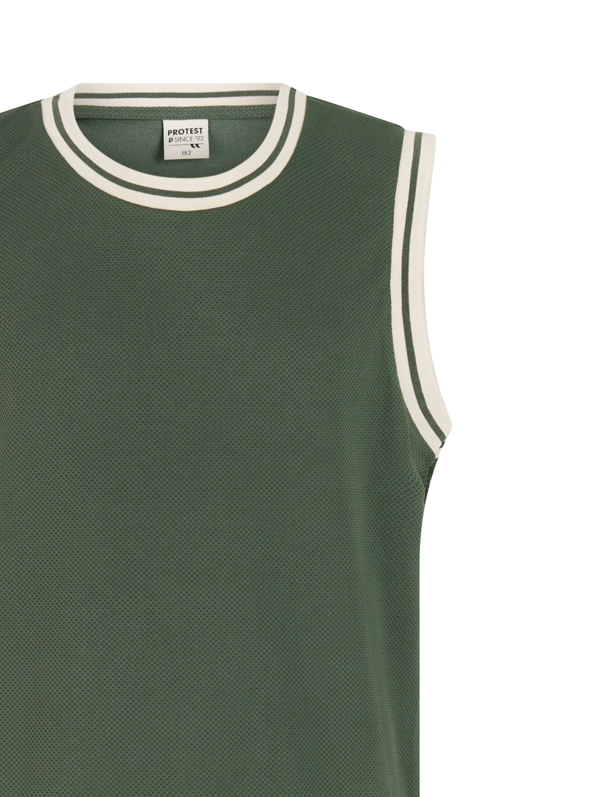 PROTEST Shirt 'PRTFalty JR' in Groen