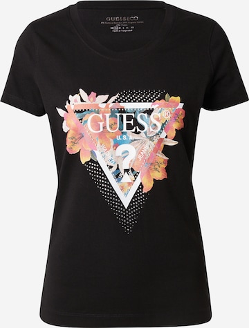 GUESS Shirt in Zwart: voorkant