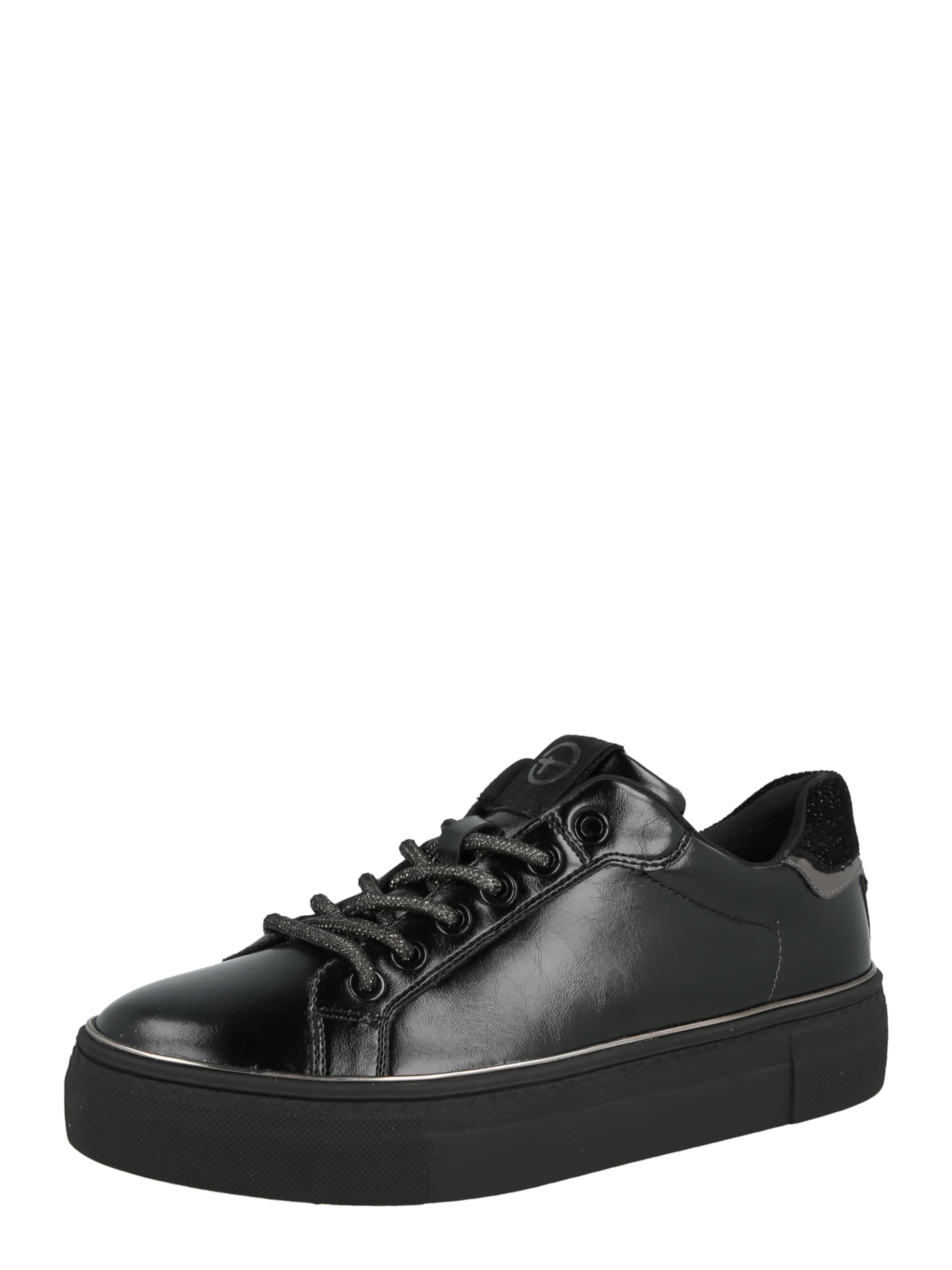 Tamaris - Zapatillas deportivas bajas en negro: frente