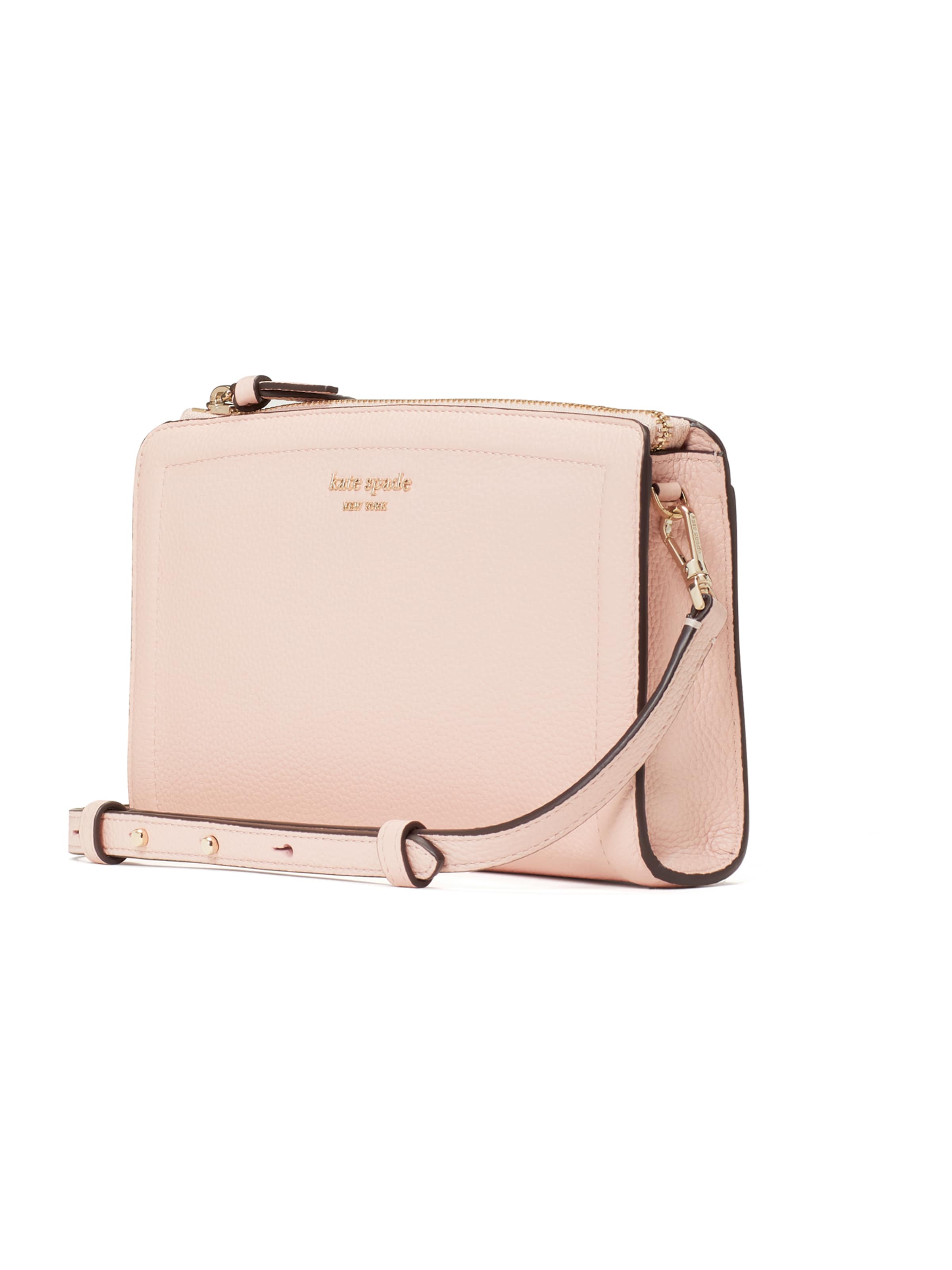 Kate spade pink and black crossbody hotsell